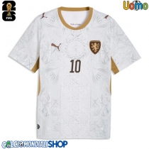 Maglie da calcio Repubblica Ceca Patrik Schick #10 Seconda Maglia Mondiali 2026  Manica Corta